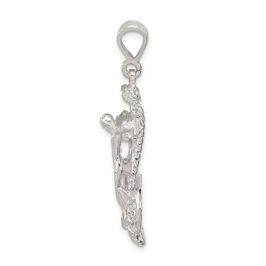 Sterling Silver Mariner Cross Pendant QC503
