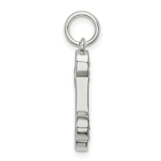 Sterling Silver Dog Bone Charm QC5072