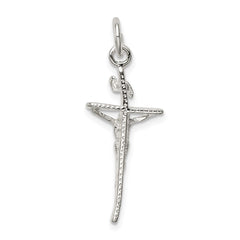 Sterling Silver INRI Crucifix Pendant QC508