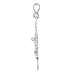 Sterling Silver INRI Crucifix Pendant QC515