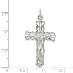 Sterling Silver Crucifix Pendant QC518