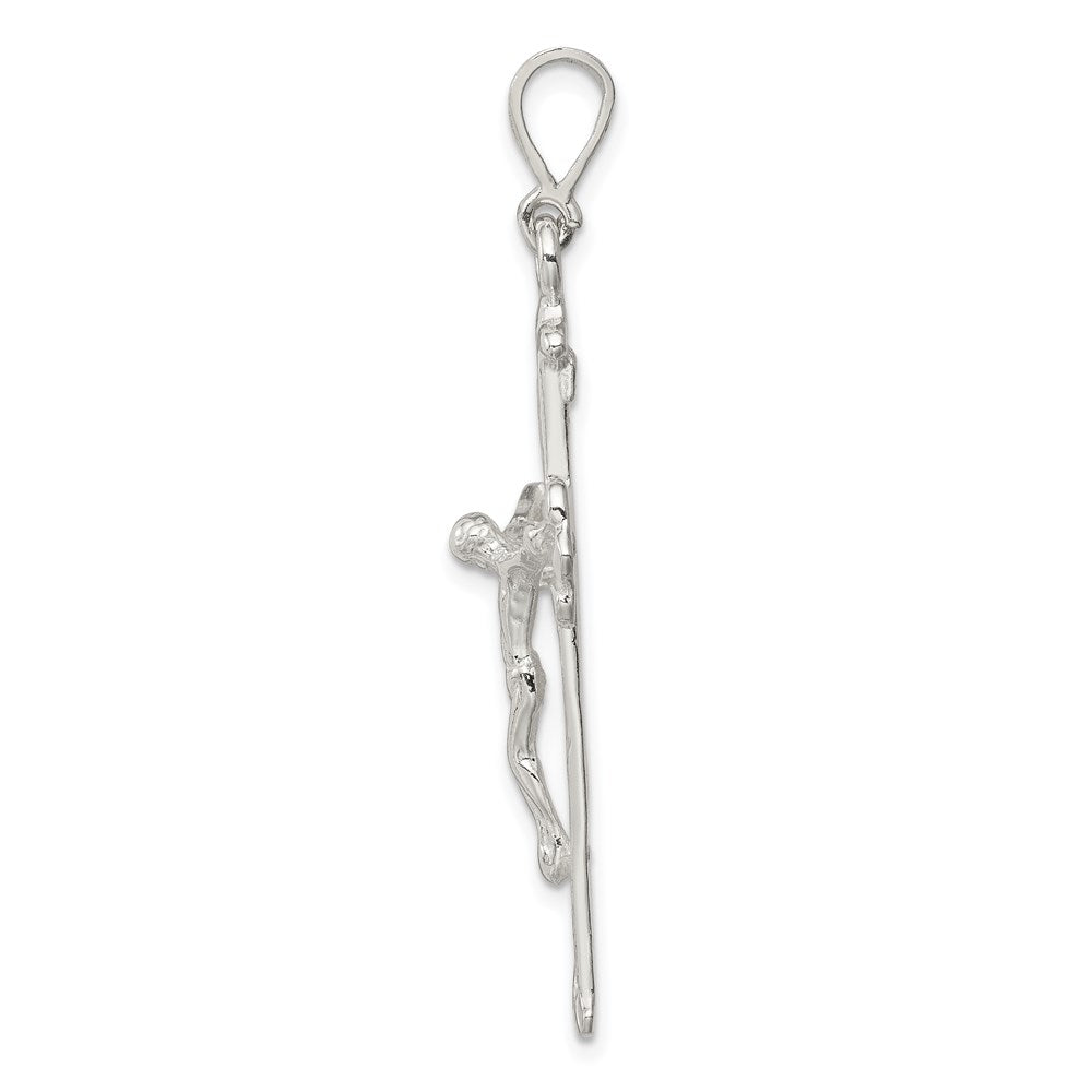 Sterling Silver Crucifix Pendant QC519