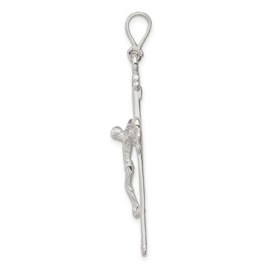 Sterling Silver Crucifix Pendant QC519