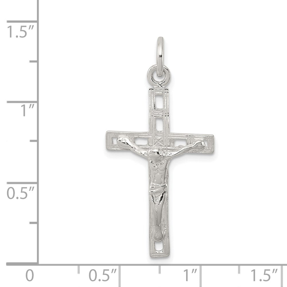 Sterling Silver Crucifix Pendant QC521