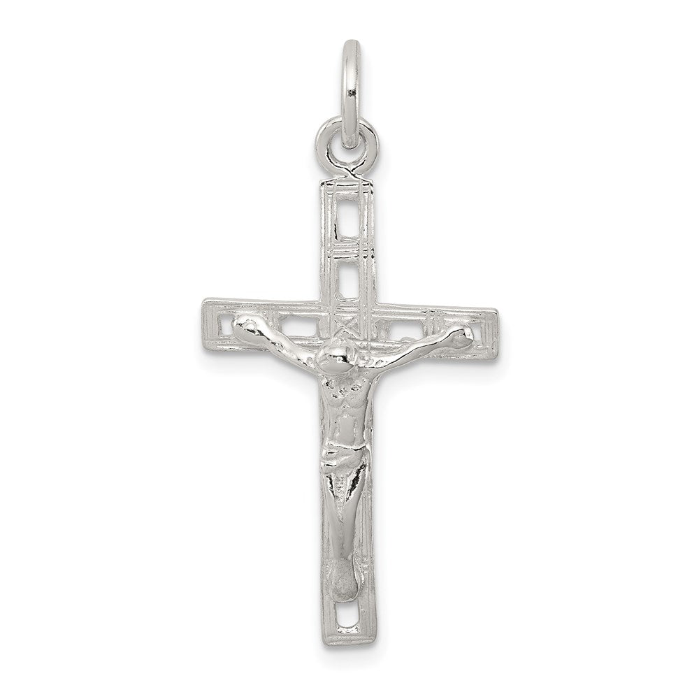 Sterling Silver Crucifix Pendant QC521