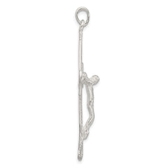 Sterling Silver Crucifix Pendant QC522