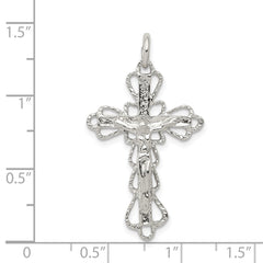 Sterling Silver Crucifix Pendant QC523
