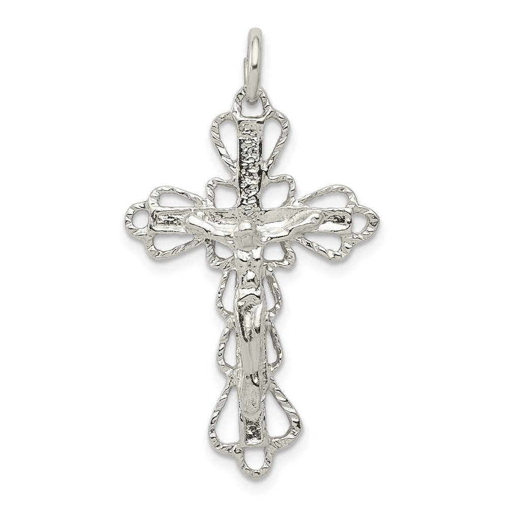 Sterling Silver Crucifix Pendant QC523