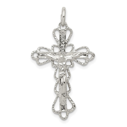 Sterling Silver Crucifix Pendant QC523