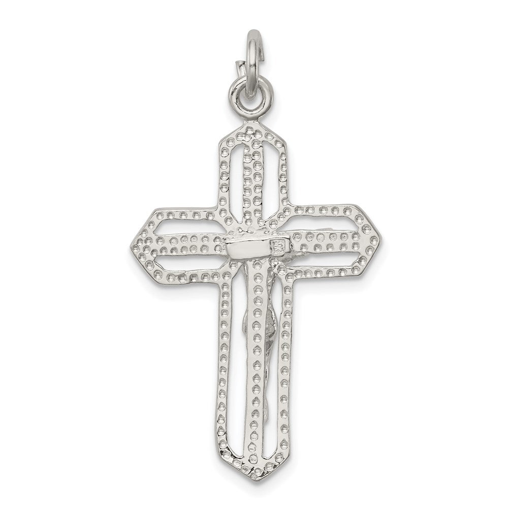 Sterling Silver Crucifix Pendant QC525