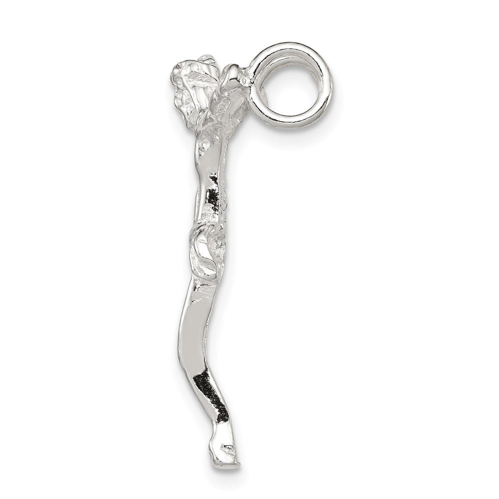 Sterling Silver Corpus (Crucified Christ) Pendant QC530