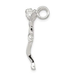 Sterling Silver Corpus (Crucified Christ) Pendant QC530