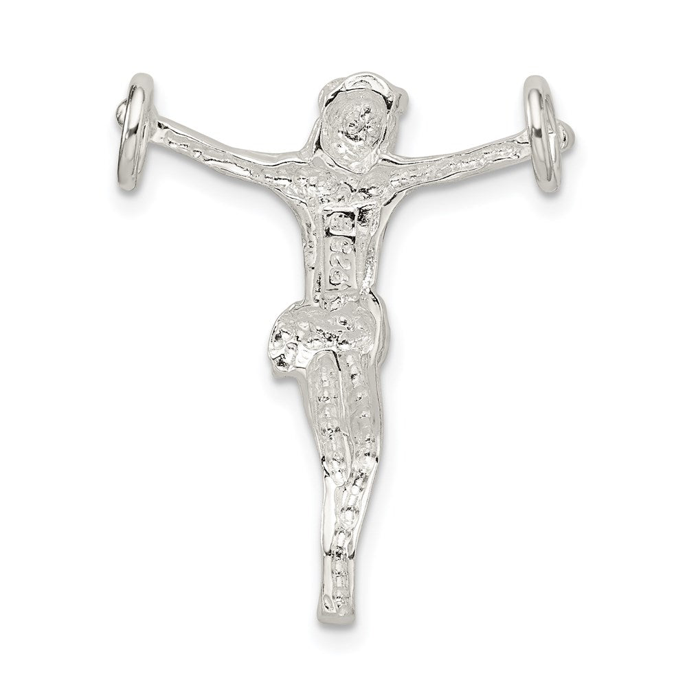 Sterling Silver Corpus (Crucified Christ) Pendant QC530