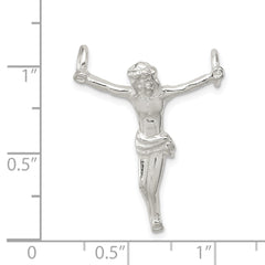 Sterling Silver Corpus (Crucified Christ) Pendant QC530