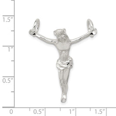 Sterling Silver Corpus (Crucified Christ) Pendant QC531
