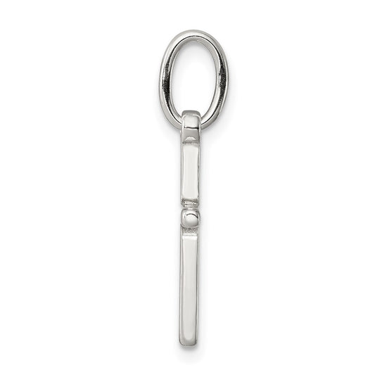 Sterling Silver Polished Latin Cross Charm QC5381