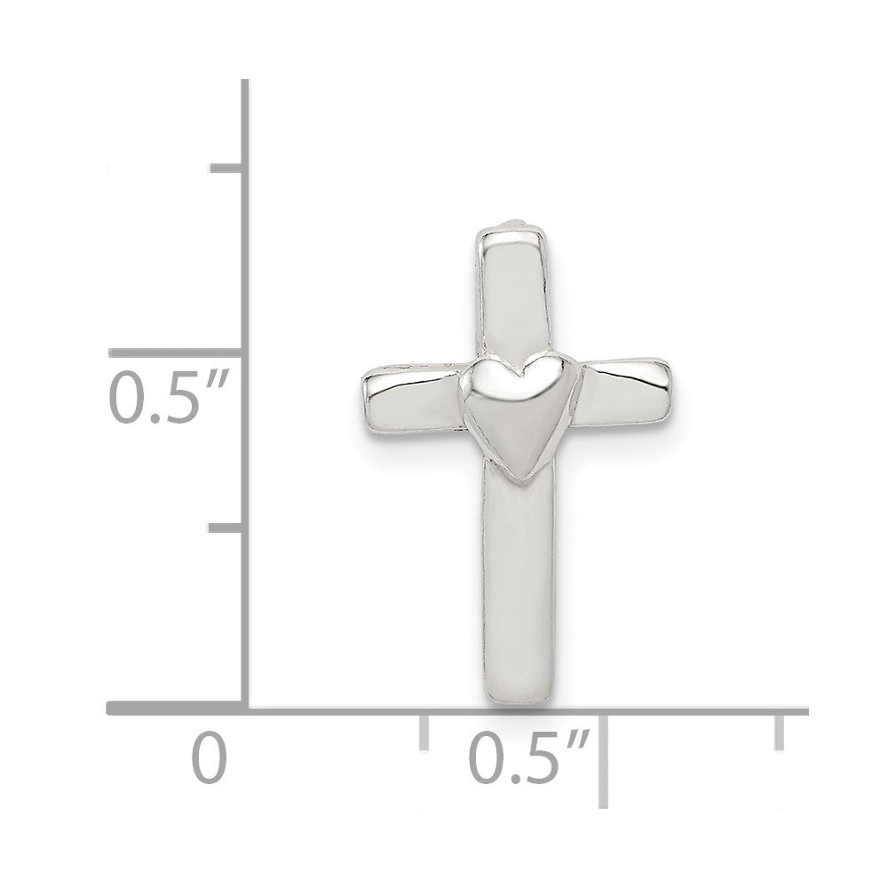 Sterling Silver Small Cross Pendant QC5390
