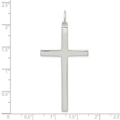 Sterling Silver Latin Cross Pendant QC5401