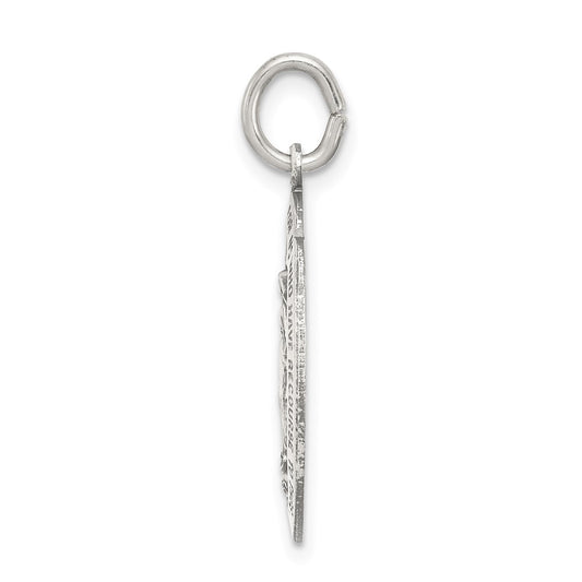 Sterling Silver Antiqued Miraculous Medal QC5505