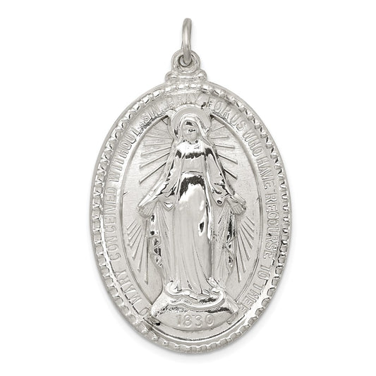 Sterling Silver Miraculous Medal QC5525