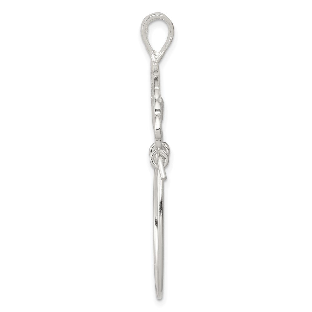 Sterling Silver Memories Charm Holder QC554