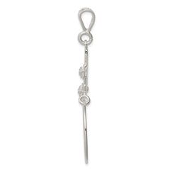Sterling Silver #1 Mom Charm Holder QC558