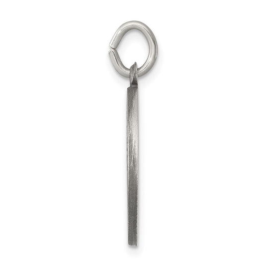 Sterling Silver Antiqued Our Lady of Lourdes Medal QC5584