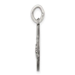Sterling Silver Antiqued De La Providencia Medal QC5589