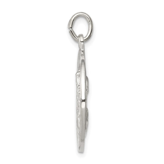 Sterling Silver Queen of the Holy Scapular Medal QC5597