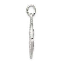 Sterling Silver Queen of the Holy Scapular Medal QC5597