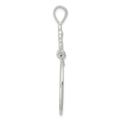Sterling Silver Heart Charm Holder QC567