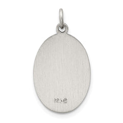 Sterling Silver Antiqued Saint Joseph Medal QC5687