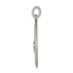 Sterling Silver Antiqued Saint Jude Thaddeus Medal QC5692