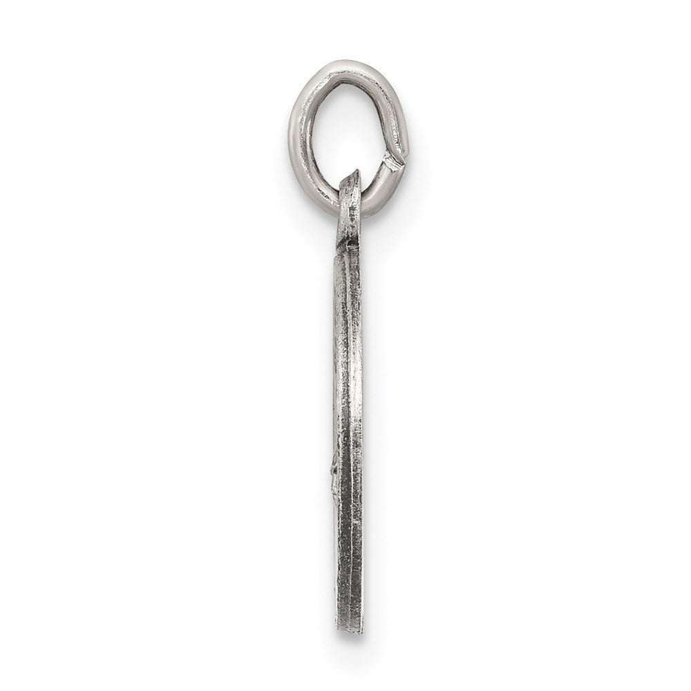 Sterling Silver Antiqued Saint Florian Medal QC5720