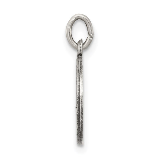 Sterling Silver Antiqued Saint Florian Medal QC5720