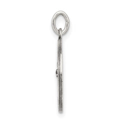 Sterling Silver Antiqued Saint Francis Medal QC5723