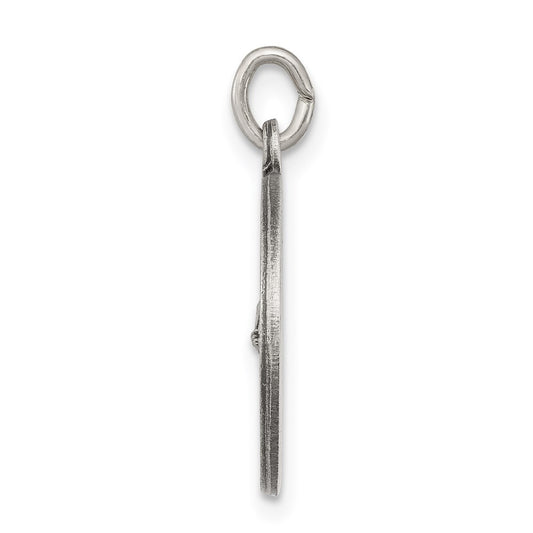 Sterling Silver Antiqued Saint Gerard Medal QC5728