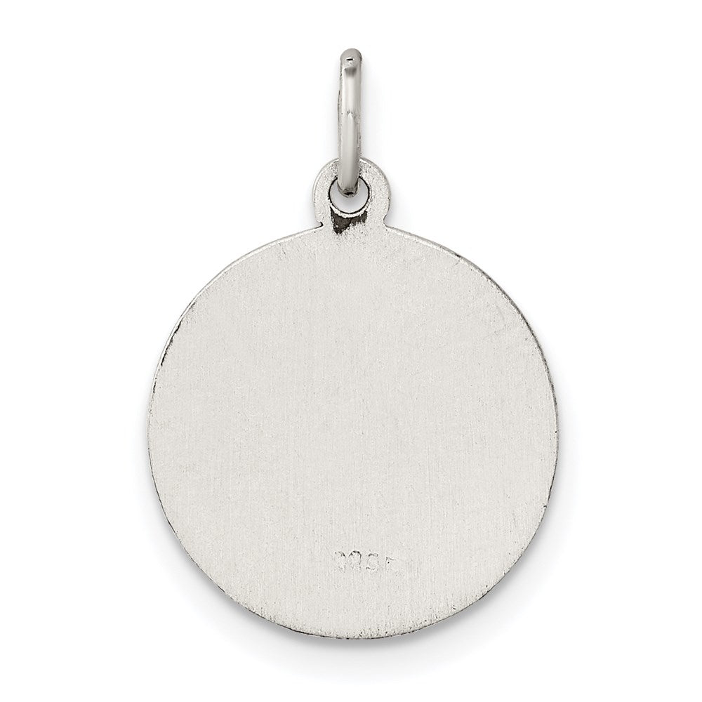 Sterling Silver Holy Communion Medal QC5821