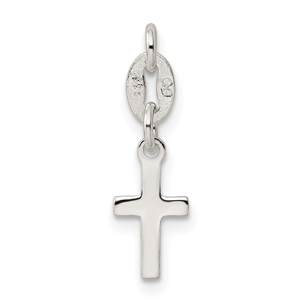 Sterling Silver Cross Charm QC5829