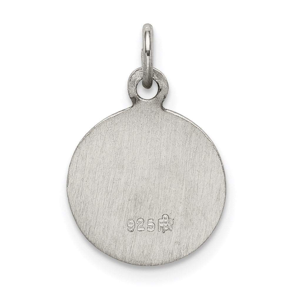 Sterling Silver Confirmation Medal QC5900