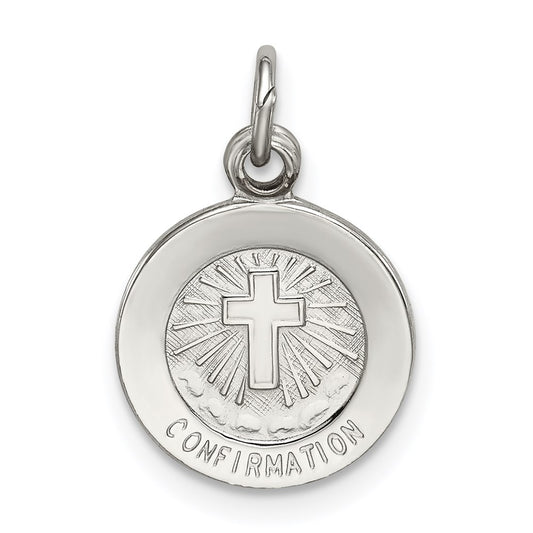 Sterling Silver Confirmation Medal QC5900