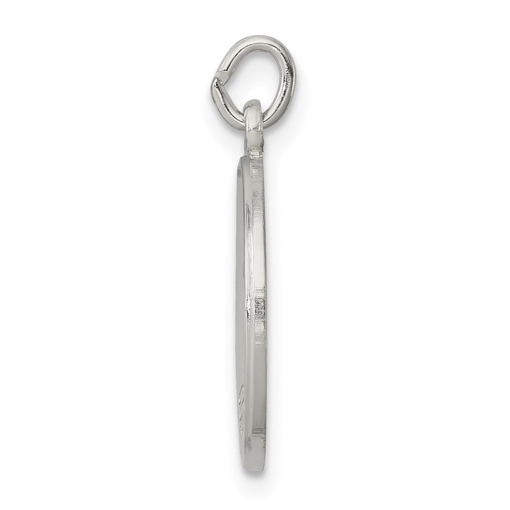 Sterling Silver Confirmation Medal QC5901