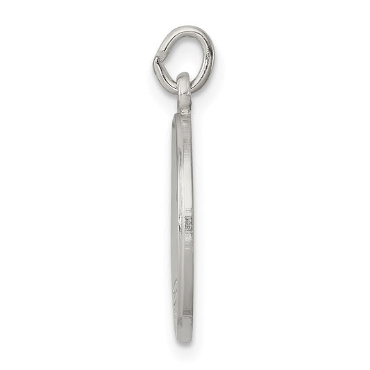 Sterling Silver Confirmation Medal QC5901