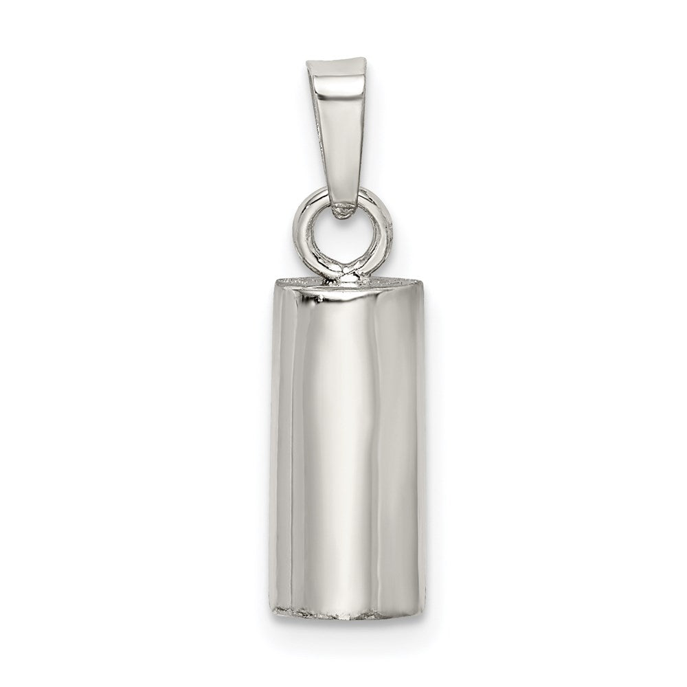 Sterling Silver Mezuzah Pendant QC5924