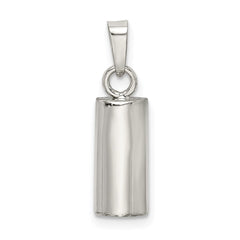 Sterling Silver Mezuzah Pendant QC5924