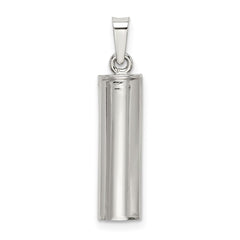 Sterling Silver Mezuzah Pendant QC5925
