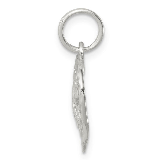 Sterling Silver Heart Charm QC6196