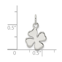 Sterling Silver 4 Leaf Clover Charm QC6213