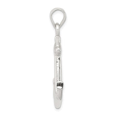Sterling Silver Anchor Pendant QC6332