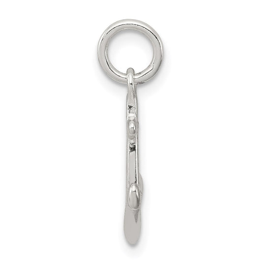 Sterling Silver Anchor Charm QC6333